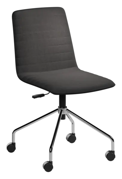 ARCA MOVE CHROME, židle kancelářská, látka tmavě šedá